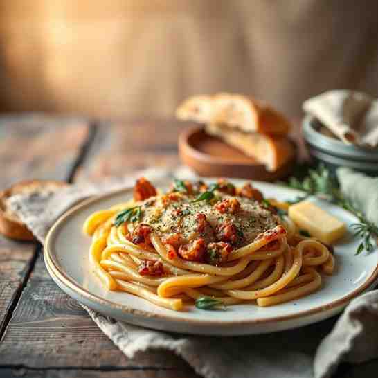 Mlinci - Oven Baked Pasta Dish